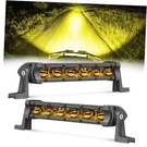 Led Light Bar 2PCS 60W Ultra Slim Single Row AMBER-6INCH. Fixed Price $40.66.