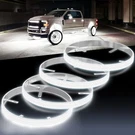 Mictuning 4PCS Led Wheel Light 5-ROW 300W Pure White Rim For Truck Suv Car. Fixed Price $229.50.