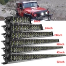 Fit For Jeep Offroad Driving Truck 8 14 22 32 52'' Spot Flood Led Light Bar. Fixed Price $25.93.