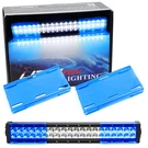 2PC 6-INCH Blue Tinted Colored Double-row Led Light Bar Lens Protective Covers. Fixed Price $10.69.