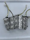 Whelen Justice Series Led Con 3 Clear Amber Inboard Module. Set Of 5QTY. Used. Fixed Price $295.00.