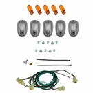 2003-2018 Dodge Ram 1500+ROOF Cab Clearance Lamps Light Kit Mopar Oem 82211190AB. Fixed Price $142.34.
