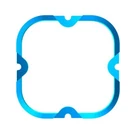 Kc Hilites Flex Era 4 Colored Bezels Ring - Blue. Fixed Price $35.90.