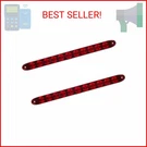 Partsam 2PCS Red 15" 11 Trailer Light Bar Sealed Stop Turn Tail Park Third 3. Fixed Price $22.94.