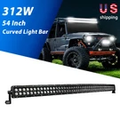 Nilight 54 Inch 312W Curved Led Work Bar Off-road Driving Lamp Boat Truck. Fixed Price $139.99.