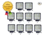 Led Bar, Turboo 10PCS 4INCH 48W Work Square Spot Lights Off-road. Fixed Price $62.49.