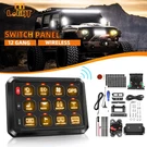 Colight 12GANG Rgb On/off Switch Panel Toggle Led Circuit Relay System Kit. Fixed Price $136.66.