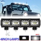 4PCS 4INCH Led Work Light Bar Spot Pods Fog Lamp Offroad Driving Truck Suv Atv. Fixed Price $19.98.