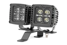 Rough Country 70824 Cowl Mount Dual 2" Led Light Pod Kit For 18-26 Jeep Jl/jt. Fixed Price $199.95.