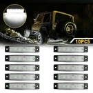 10X Led Underbody Rock Light For Jeep Truck Atv Underglow Side Lamps White Strip. Fixed Price $12.99.