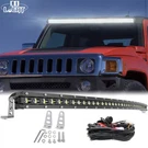 For 2006-2010 Hummer H3 Upper Roof Windshield Curved 50" Led Light Bar +wire Kit. Fixed Price $127.49.