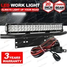 23'' Bull Bar Bumper License Plate Mount Bracket +20 Inch Led Light Holder Wire. Fixed Price $50.34.