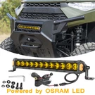 For Polaris Ranger XP1000 12" Single Row Led Light Bar Driving+ Plug Play Wiring. Fixed Price $50.99.