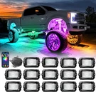 Mictuning 8-20 Pods Rgb+ic/rgb Led Rock Lights Underbody Accent Car Kits. Fixed Price $143.91.