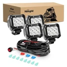 Nilight Led Pods 4PCS Inch 18W Flood Off Road Fog Lights Driving Roof L.... Fixed Price $76.81.