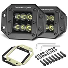 Flush Mount Led Pods, Offroadtown 5'' 12,000LM Cree Driving Spot,. Fixed Price $58.54.