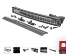 Rough Country 30" Black Series Curved Dual Row Drl Cree Led Light Bar - 72930BD. Fixed Price $270.00.