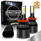 9005 Led Headlight Kit Bulbs Turbo Coolfan 6000K Ford Escape Low Beam. Fixed Price $32.40.