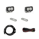 Baja Designs Dual S2 Sport Wide Cornering Pattern Clear Lens Toggle Wiring. Fixed Price $346.95.