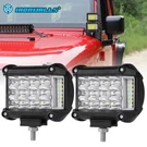 2X Ironwalls 4" Inch Side Shooter Led Ditch Pods Spot Flood Work Light Bar. Fixed Price $40.99.
