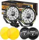 Auxbeam 7 Inch 360-PRO Led Work Light Bar Combo Fog Lamp Offroad Driving+covers. Fixed Price $219.99.