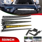 Fit 16-23 Toyota Tacoma 30" 320W Slim Led Light Bar+grille Mount Bracket+wiring. Fixed Price $65.68.