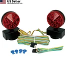 Maxxhaul Magnetic Led Towing Light Kit 12V Dot Compliant (pack Of 1), Red. Fixed Price $41.16.