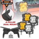 Auxbeam 3" Led Driving Lights Cube Fog Pods + Mount Bracket For Jeep Wrangler Jl. Fixed Price $269.99.