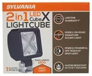 Sylvania 2-IN-1 Led Cube X Light 1800 Raw Lumens Spot / New. Fixed Price $79.99.