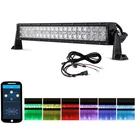 Auxbeam 22 Inch V-series Curved Rgbw Color Changing Off Road Led Light Bar. Fixed Price $153.60.