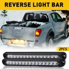 2X White 15-LED Light Bar Stop Turn Tail Reverse Backup Truck Trailer Waterproof. Fixed Price $14.24.