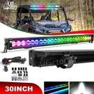 32INCH Rgb Led Light Bar Offroad Spot Flood Combo Beam Fit Can-am Maverick X3 30. Fixed Price $148.42.