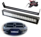 120W 20" Led Light Bar W/ Mounting U-bracket, Wiring For Truck Suv Jeep 4X4 Atv. Fixed Price $98.09.