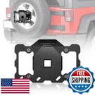 Yzona Spare Tire License Plate Frame Led Light For 1987-2018 Jeep Wrangler Jk. Fixed Price $81.59.
