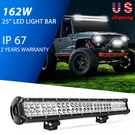 Nilight 25" 162W Led Bar Flood Spot Combo Driving Lights For Suv Off Road. Fixed Price $55.74.