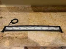 32" Led Light Bar Curved Terrain Vision Triple Row 672 Watt Flood Spot For Truck. Fixed Price $44.00.