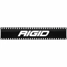 Rigid 105943 Sr-series Led Light Black Protective Lens Cover 10" Lng. Fixed Price $29.95.