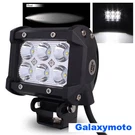 4" Cree White 6 Led 18W Flood Beam Off Road Roof/work/atv/truck Light Bar 4X4. Fixed Price $26.84.