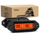 Nilight 7INCH 40W Flush Mount Amber Flood Led Work (pair). Fixed Price $46.99.