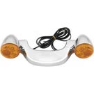 Letric Lighting Co. Llc-rlb-a Rear Bar With Amber Lens Chrome. Fixed Price $96.41.