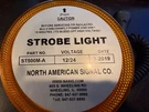 Strobe Light North American Signal Truck Amber ST-500M-A 12/24 Volt. Fixed Price $31.00.