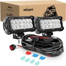 Nilight 2PCS 6.5 Inch 36W Flood Led Bar Work Off Road White. Fixed Price $54.09.