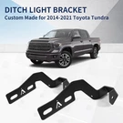 Pair Led Pod Hood Ditch Light Mount Brackets Custom For 2014-2021 Toyota Tundra. Fixed Price $79.99.