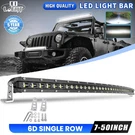 Led Light Bar 7 10 14 20 26 30 32 38 44 50" Curved Truck Lamp Off Road For Jeep. Fixed Price $113.04.