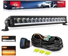 Nilight 19.5 Inch Led Bar With Amber Drl 75W Single Row Flood Spot Combo. Fixed Price $99.99.