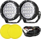 Pair 5 Inch Led Offroad Driving Lights 160W Round Spot Black-housing. Fixed Price $111.14.