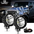 Auxbeam 4'' Led Work Light Bar Offroad Spot Flood Pods For Jeep Wrangler Jl. Fixed Price $84.99.