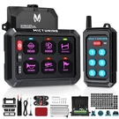 Mictuning 6/8/12 Gang Rgb Switch Panel 12V 24V Wireless Remote/app Control Marin. Fixed Price $140.71.