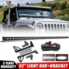 6D Slim 50" Inch Led Light Bar Combo +bracket +wire For Jeep Wrangler Jk 07-18. Fixed Price $137.98.