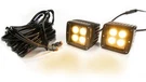 Southern Truck 77916K Black Series 2" Square Cube Led Light Harness White/amber. Fixed Price $109.95.